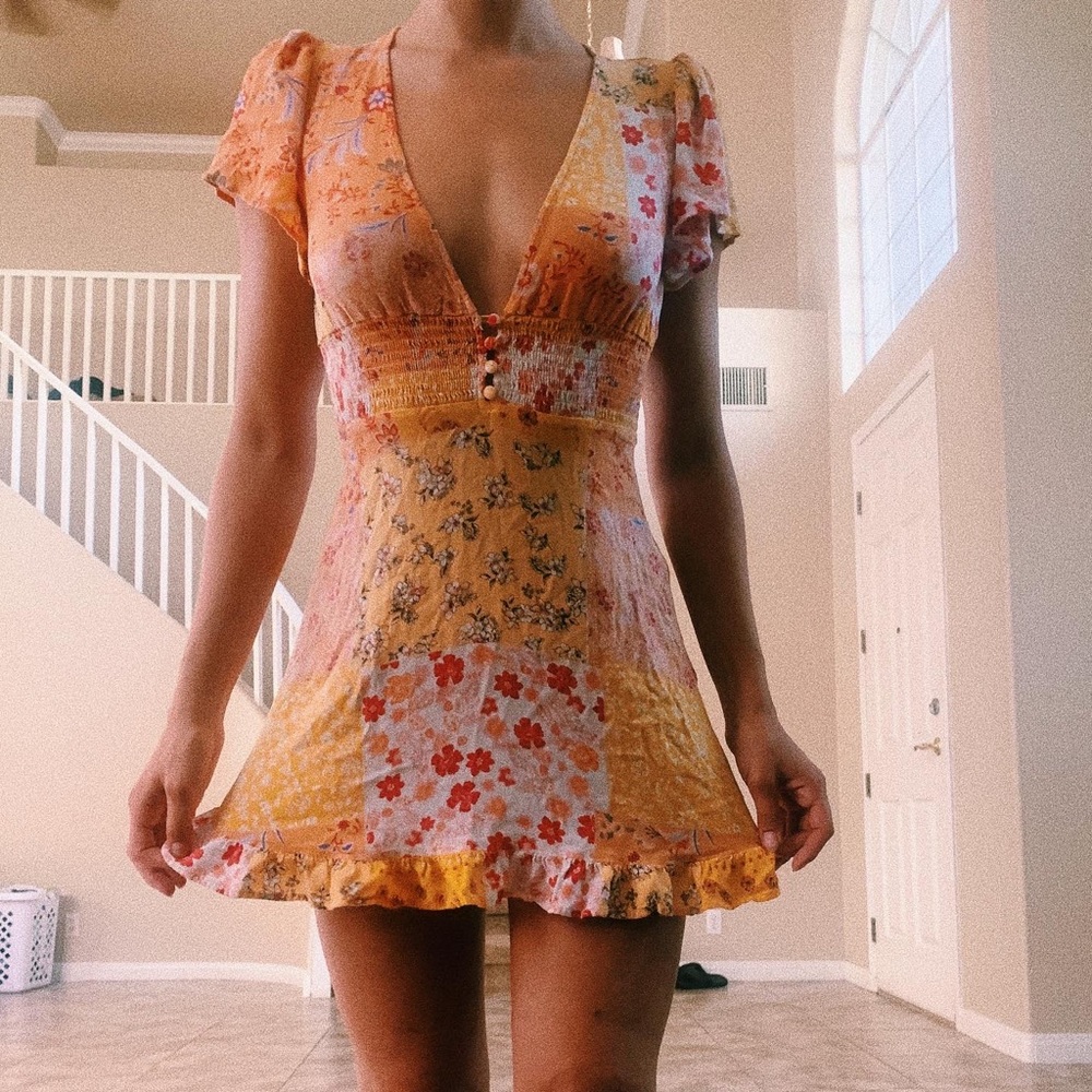 FOREVER 21 cottage core dress